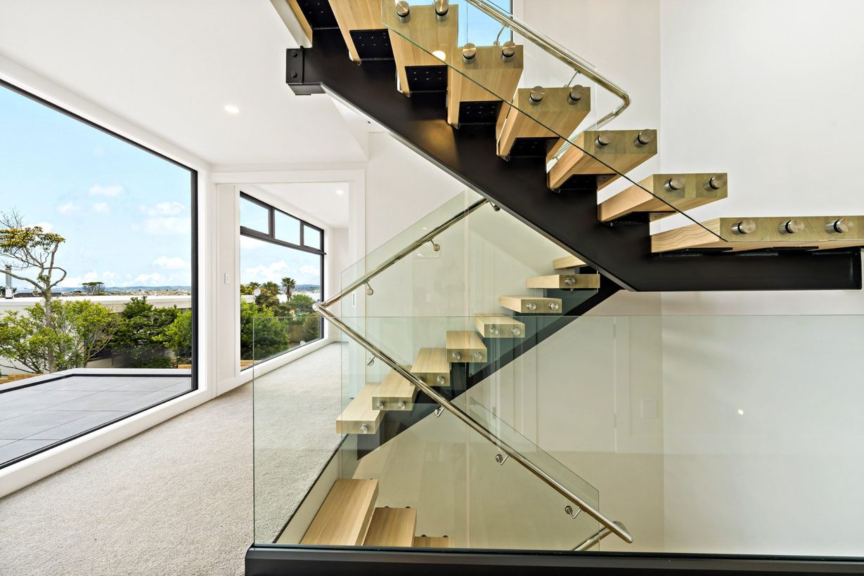 Stair detail at Lot 2, Glendowie