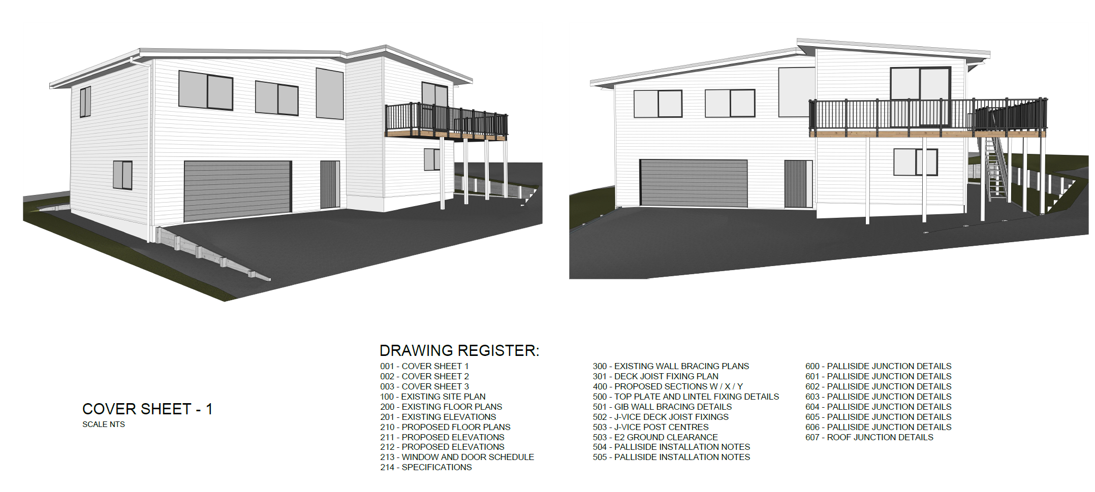 Proposed elevation for Mairangi Bay