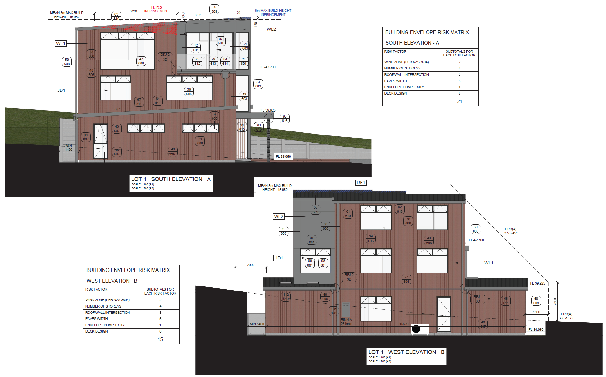 Lot 2 Riddell Road additional proposed elevations